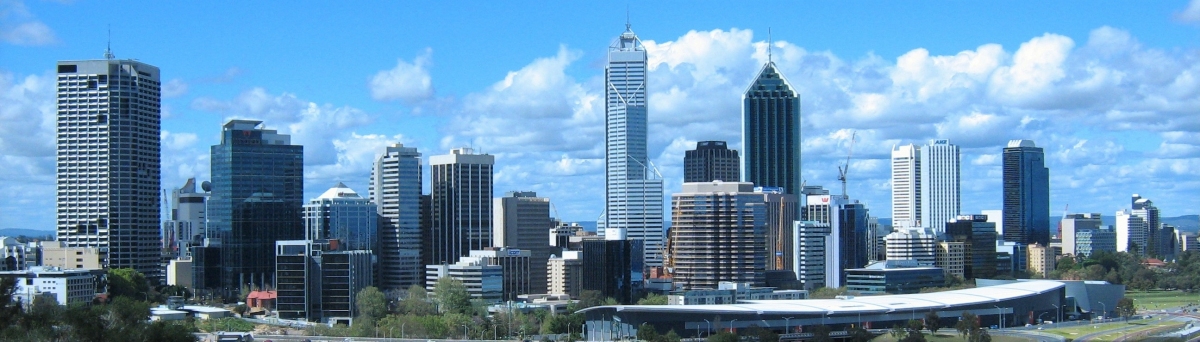 Perth Skyline (Mark Ireland)  [flickr.com]  CC BY 
Información sobre la licencia en 'Verificación de las fuentes de la imagen'